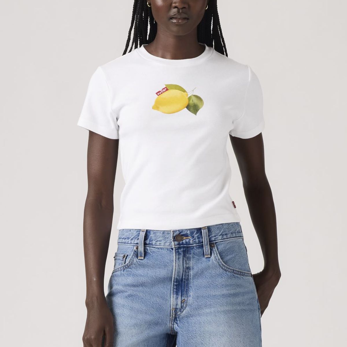 LEVIS - Polera Mujer Essential Sporty Tee Blanco Levis