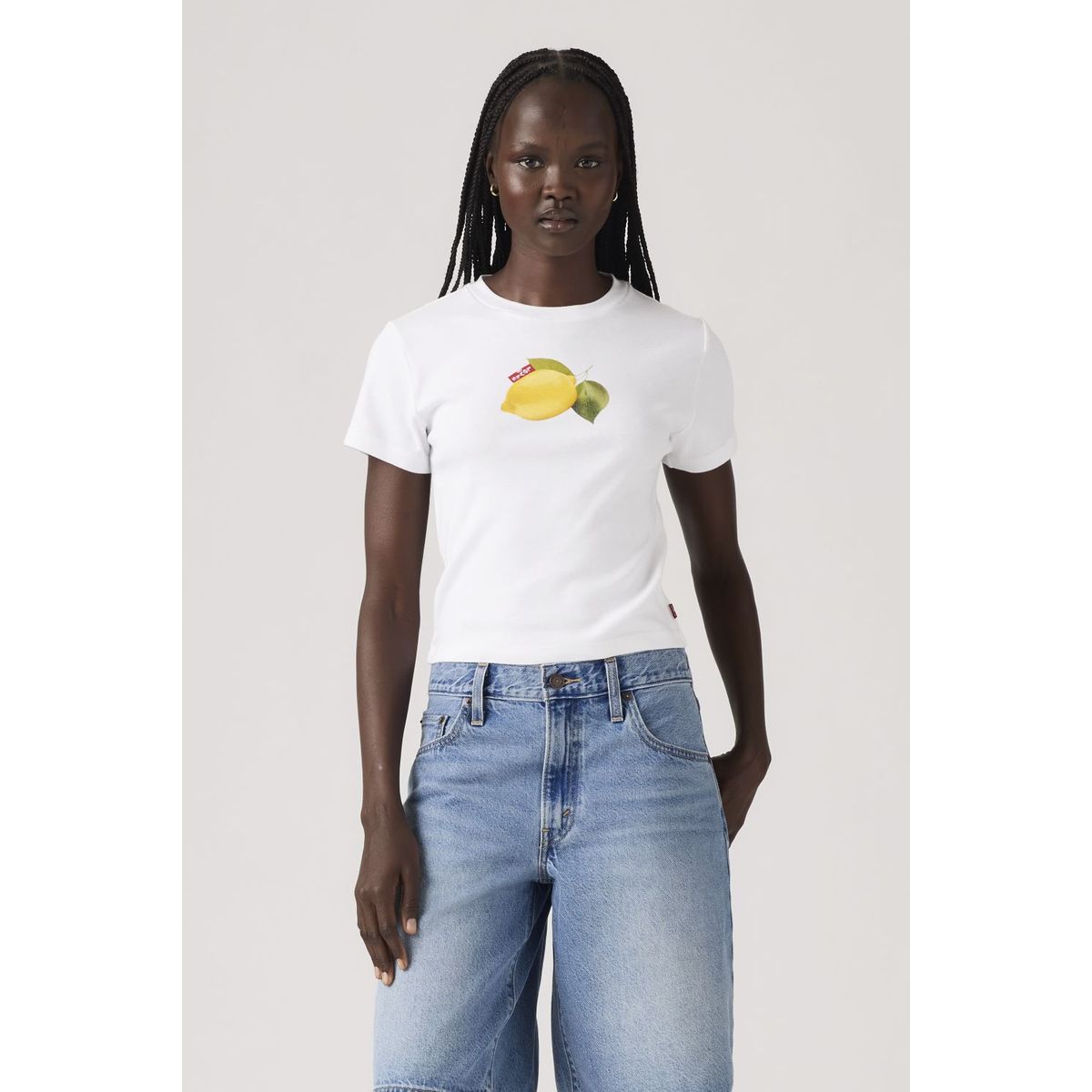 LEVIS - Polera Mujer Essential Sporty Tee Blanco Levis