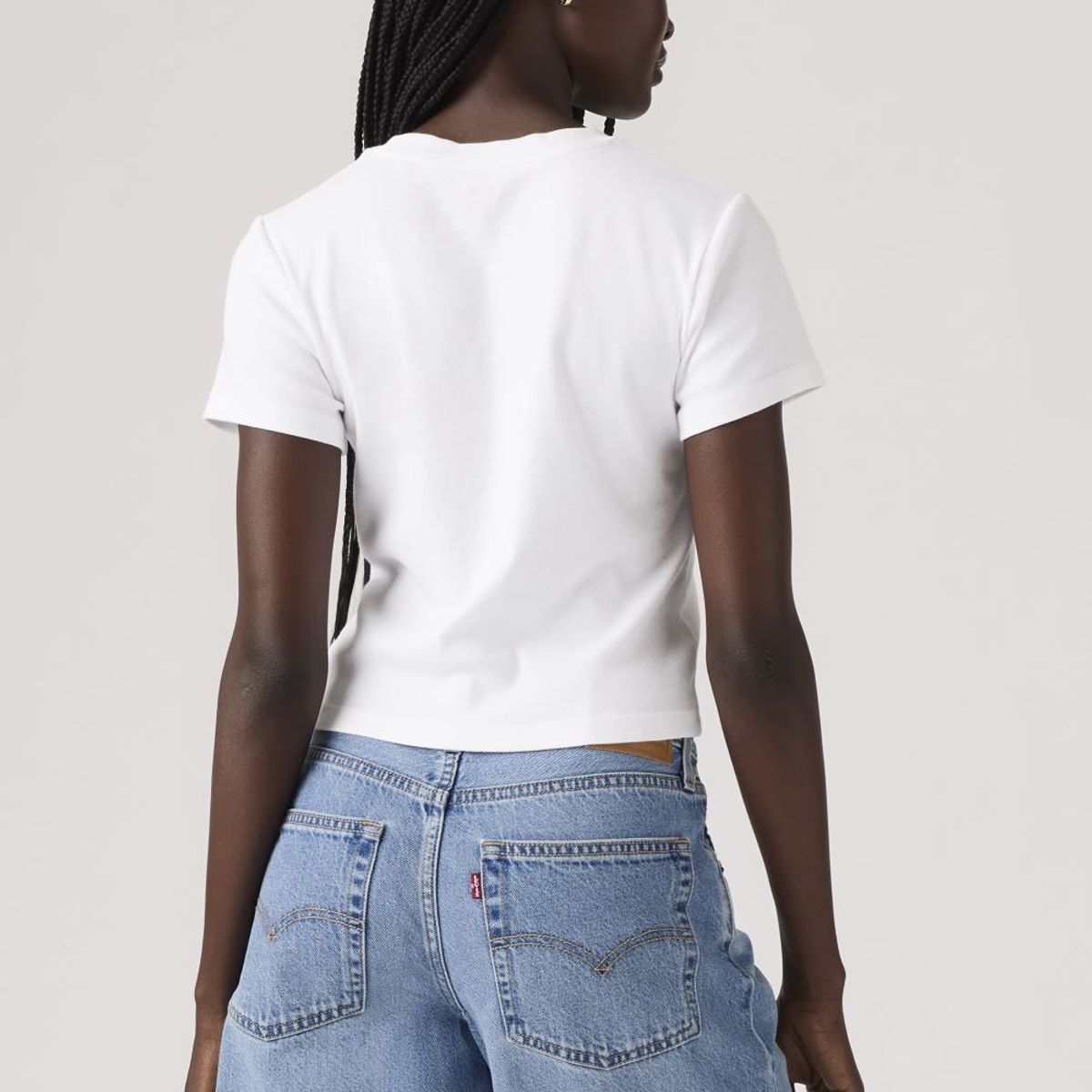 LEVIS - Polera Mujer Essential Sporty Tee Blanco Levis