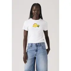 LEVIS - Polera Mujer Essential Sporty Tee Blanco