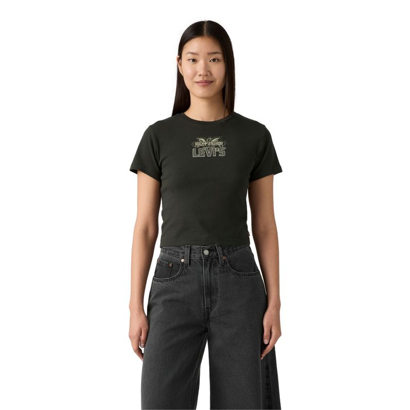 LEVIS - Polera Mujer Essential Sporty Tee Negro Levis