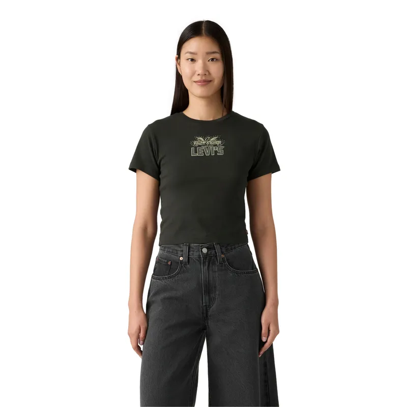 LEVIS - Polera Mujer Essential Sporty Tee Negro Levis