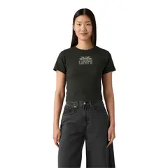 LEVIS - Polera Mujer Essential Sporty Tee Negro