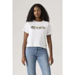 LEVIS - Polera Mujer Graphic Game Day Tee Blanco