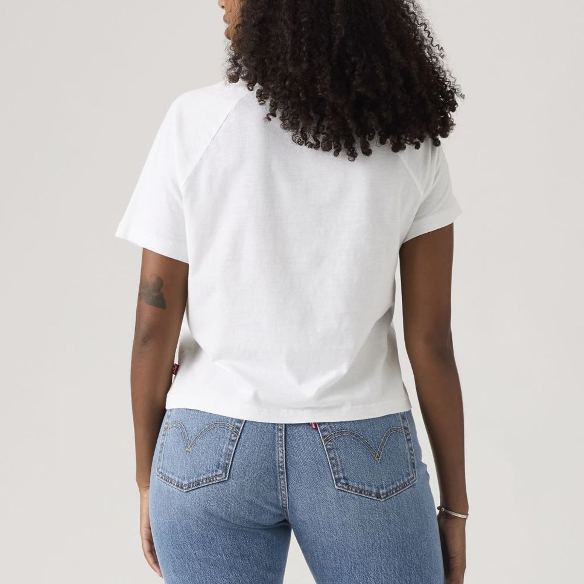 LEVIS - Polera Mujer Graphic Game Day Tee Blanco Levis