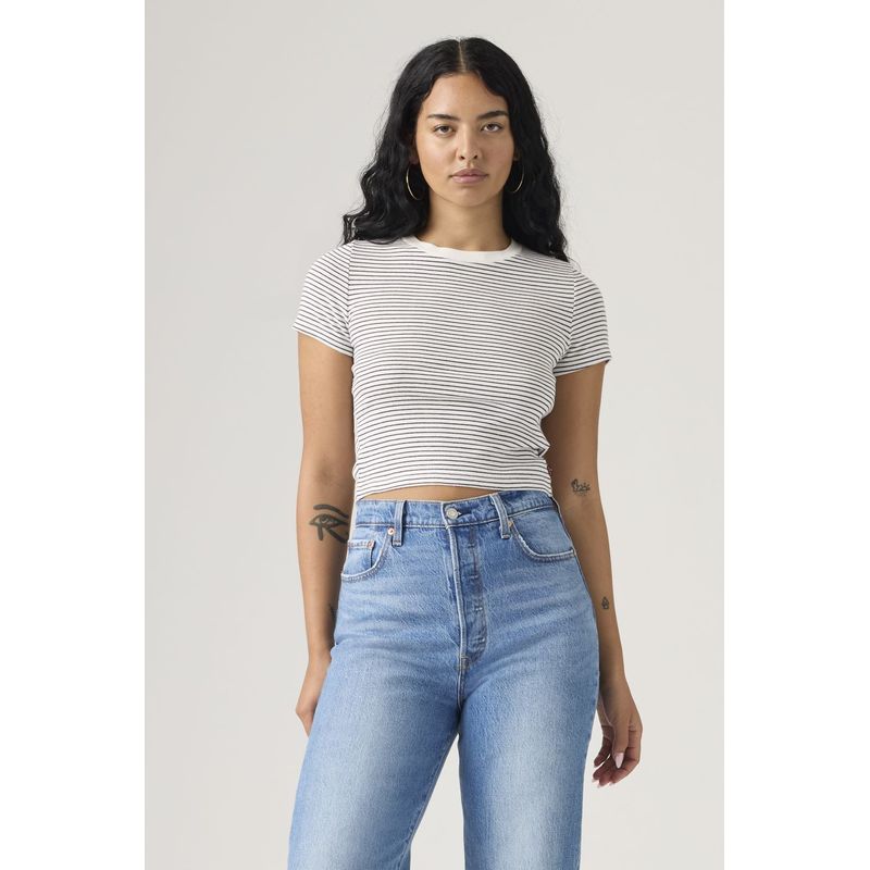 LEVIS - Polera Mujer Essential Sporty Tee Azul Levis