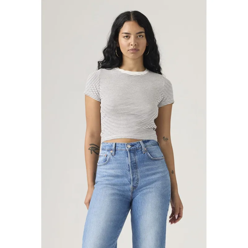 LEVIS - Polera Mujer Essential Sporty Tee Azul Levis