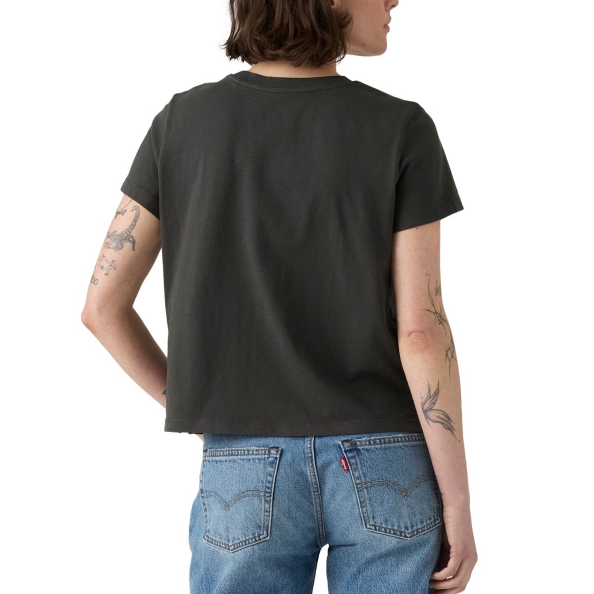 LEVIS - Polera Mujer Graphic Boxy Tshirt Negro Levis
