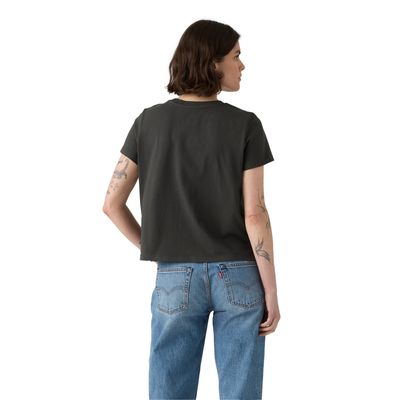 Imagen 2 del producto Polera Mujer Graphic Boxy Tshirt Negro