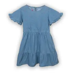 PILLIN - Vestido Niña Celeste PVC713-25CEL2 - Celeste