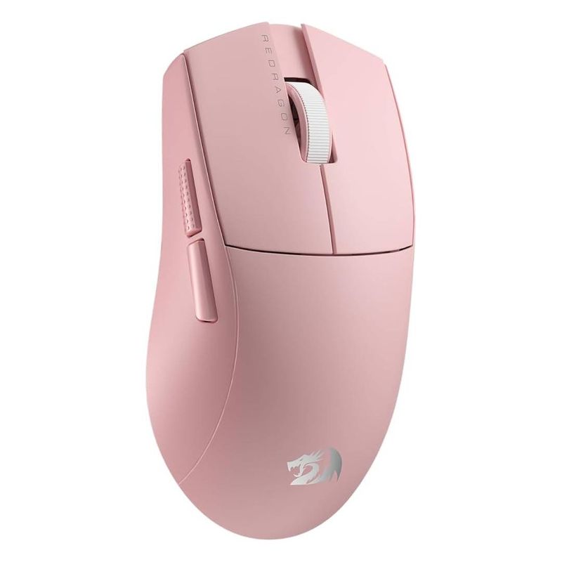 REDRAGON - Mouse Wireless Redragon Ultra Light K1ng M916 1K Rosado