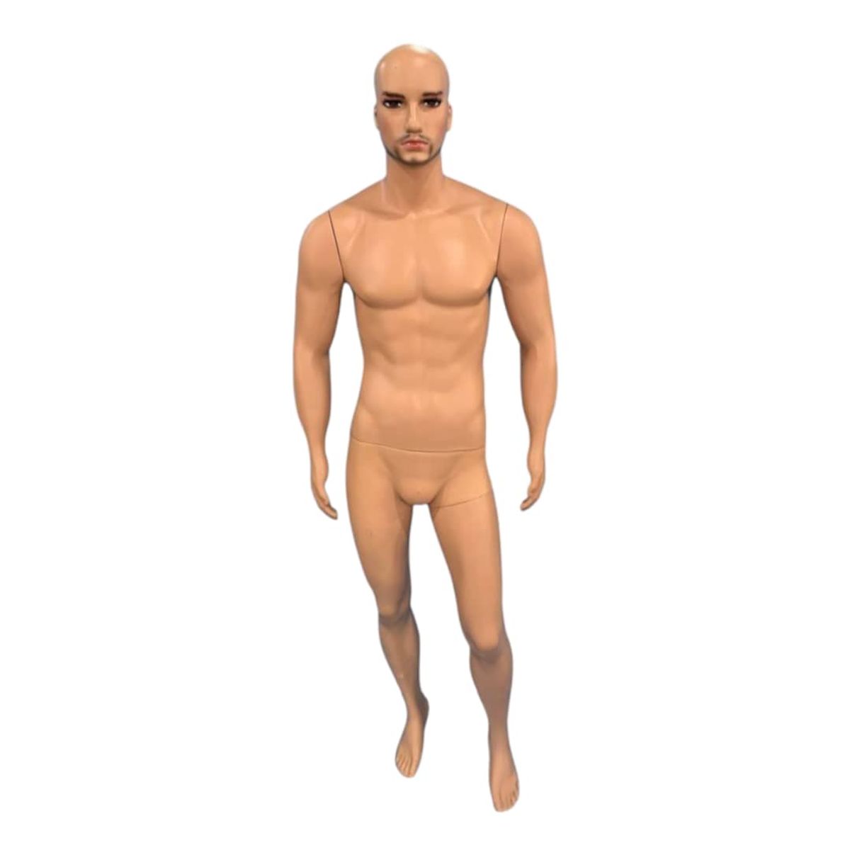 GENERICO - Maniqui Masculino Cuerpo Completo Color Piel Gms