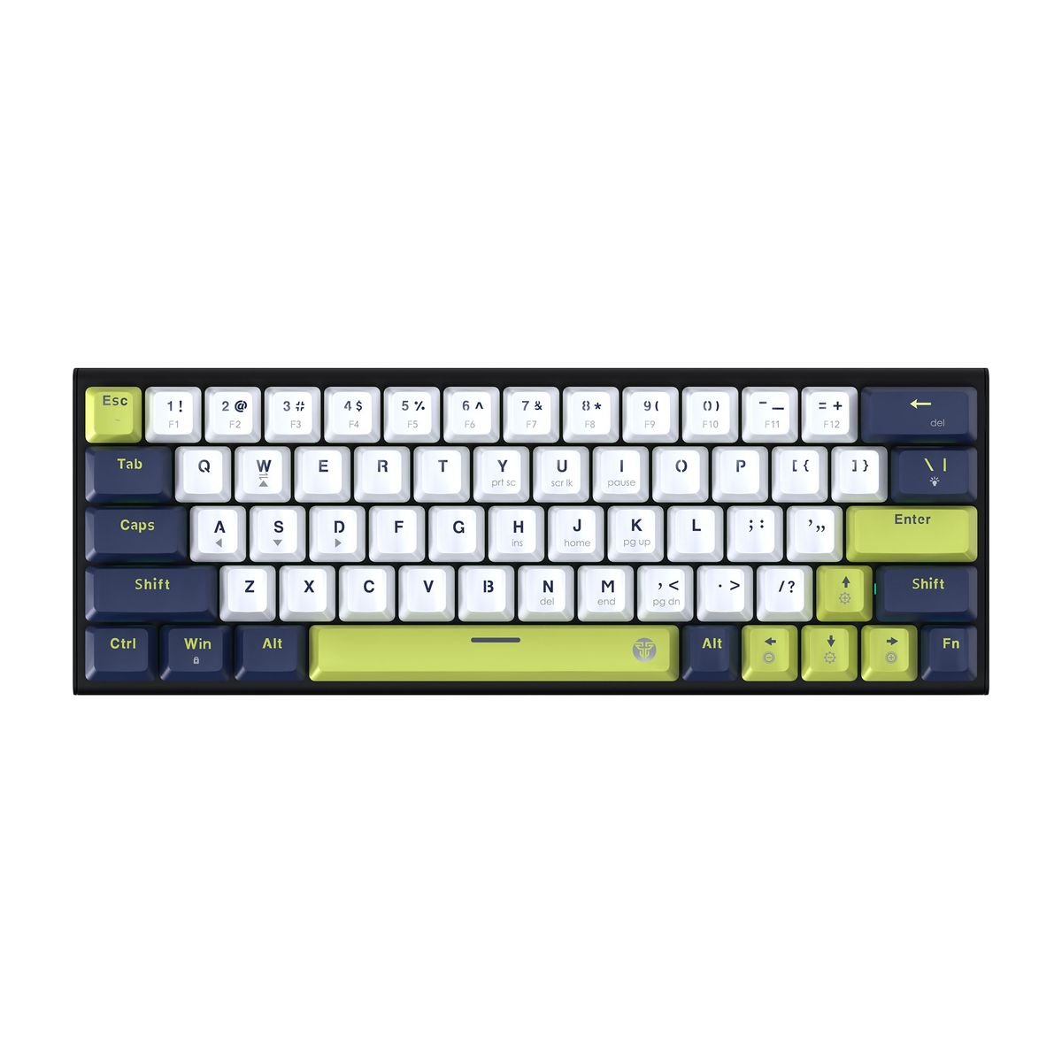 FANTECH - Teclado Fantech MK874V2 ATOM63 MORI White (Switch Blue)
