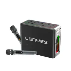 LENYES - Parlante Karaoke S861 Luces LED 150W