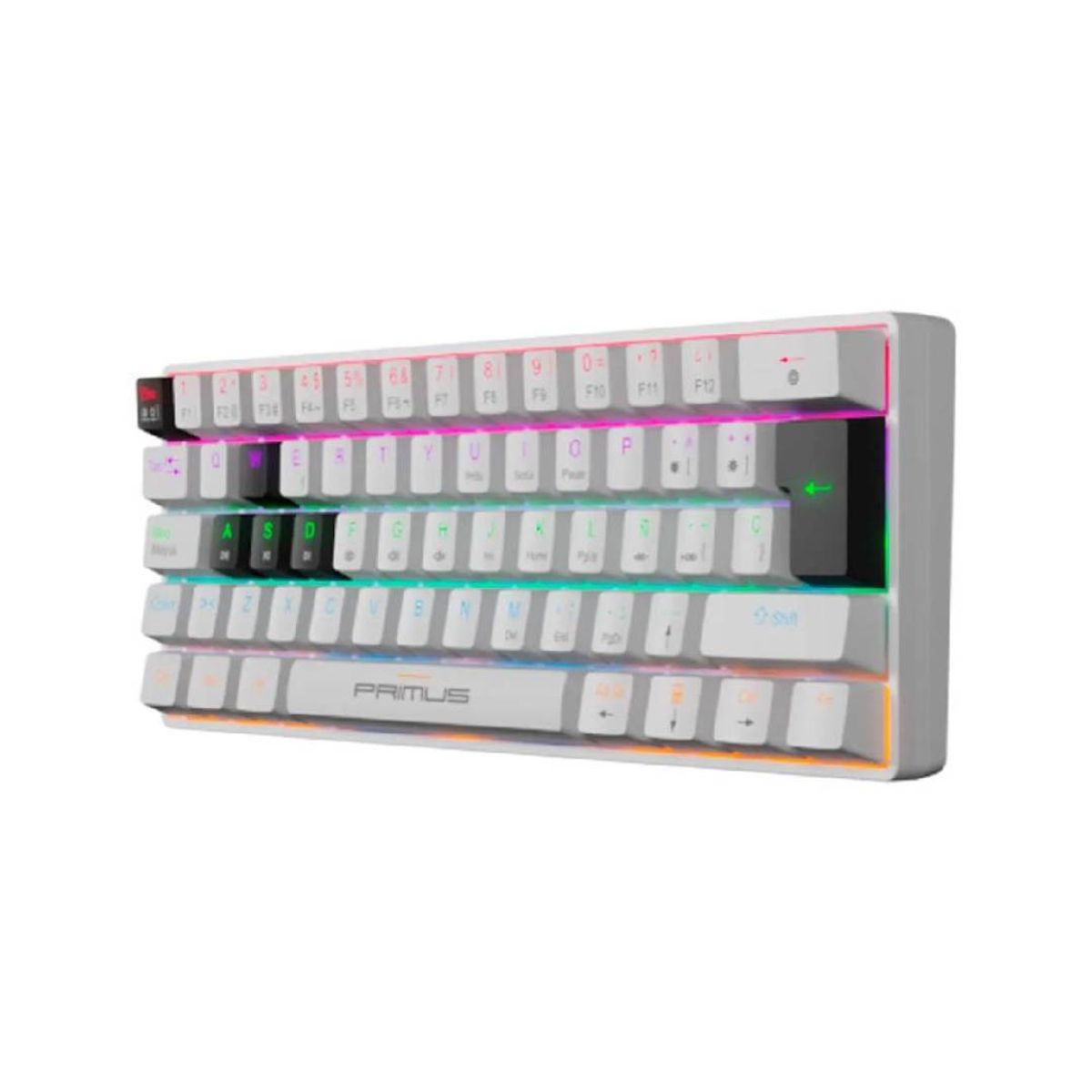 PRIMUS - Teclado Mecánico Primus Ballista61T Español Blanco