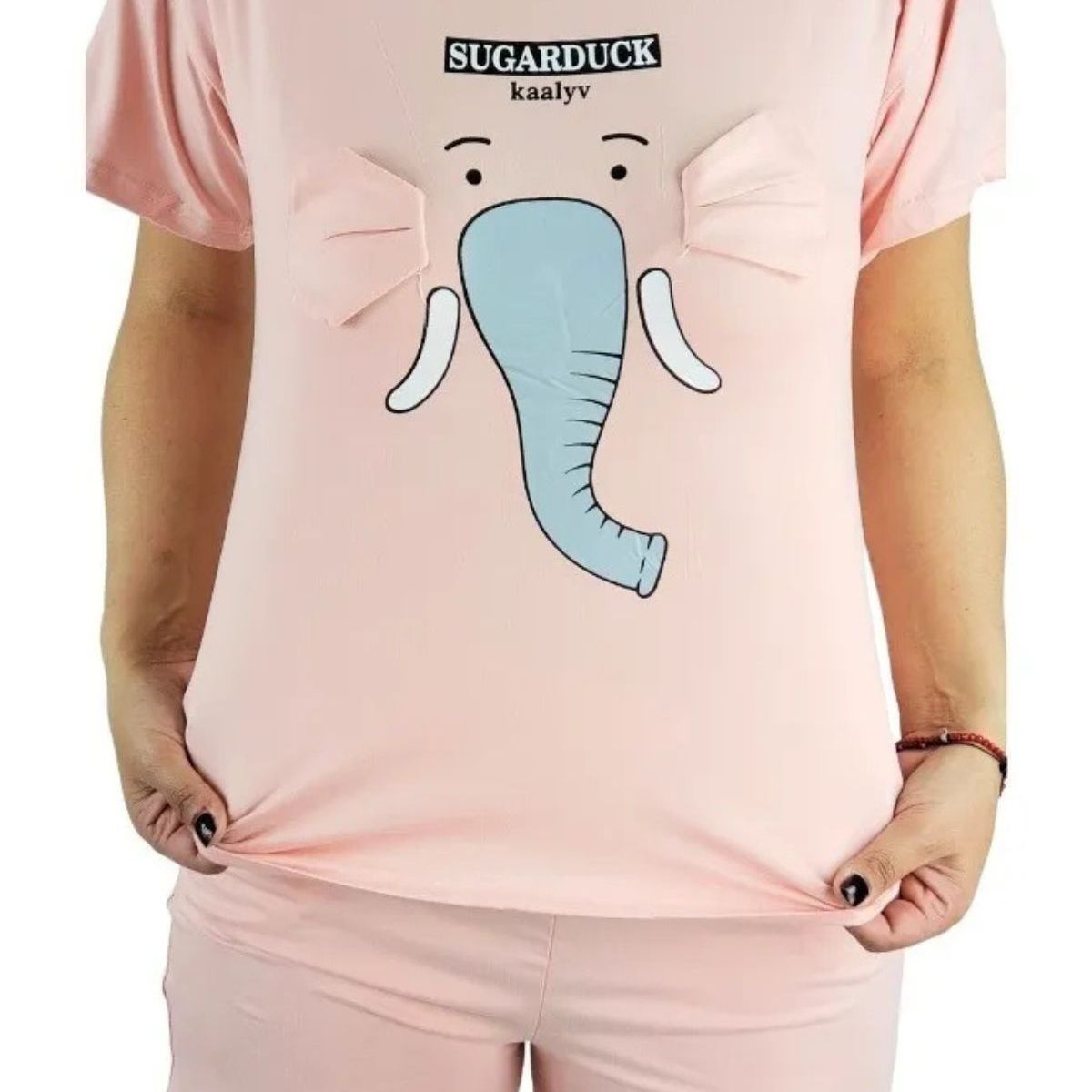 LOOK SHOP - Pijama Mujer Verano. Polera Y Short. Diseños 552