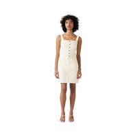 Vestido Mujer Iconic Button Blanco