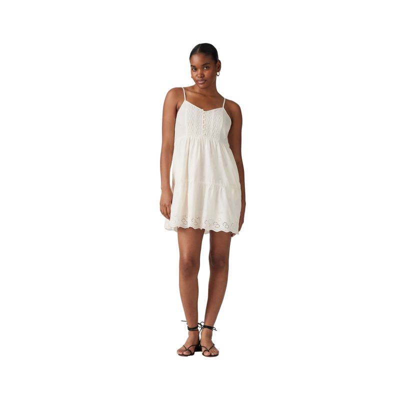 LEVIS - Vestido Mujer Cora Mini Dress Blanco Levis