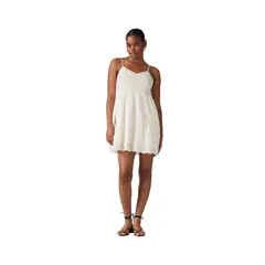 LEVIS - Vestido Mujer Cora Mini Dress Blanco