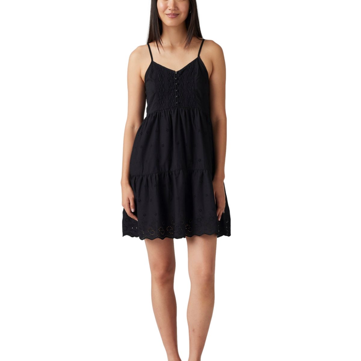 LEVIS - Vestido Mujer Cora Mini Dress Negro Levis