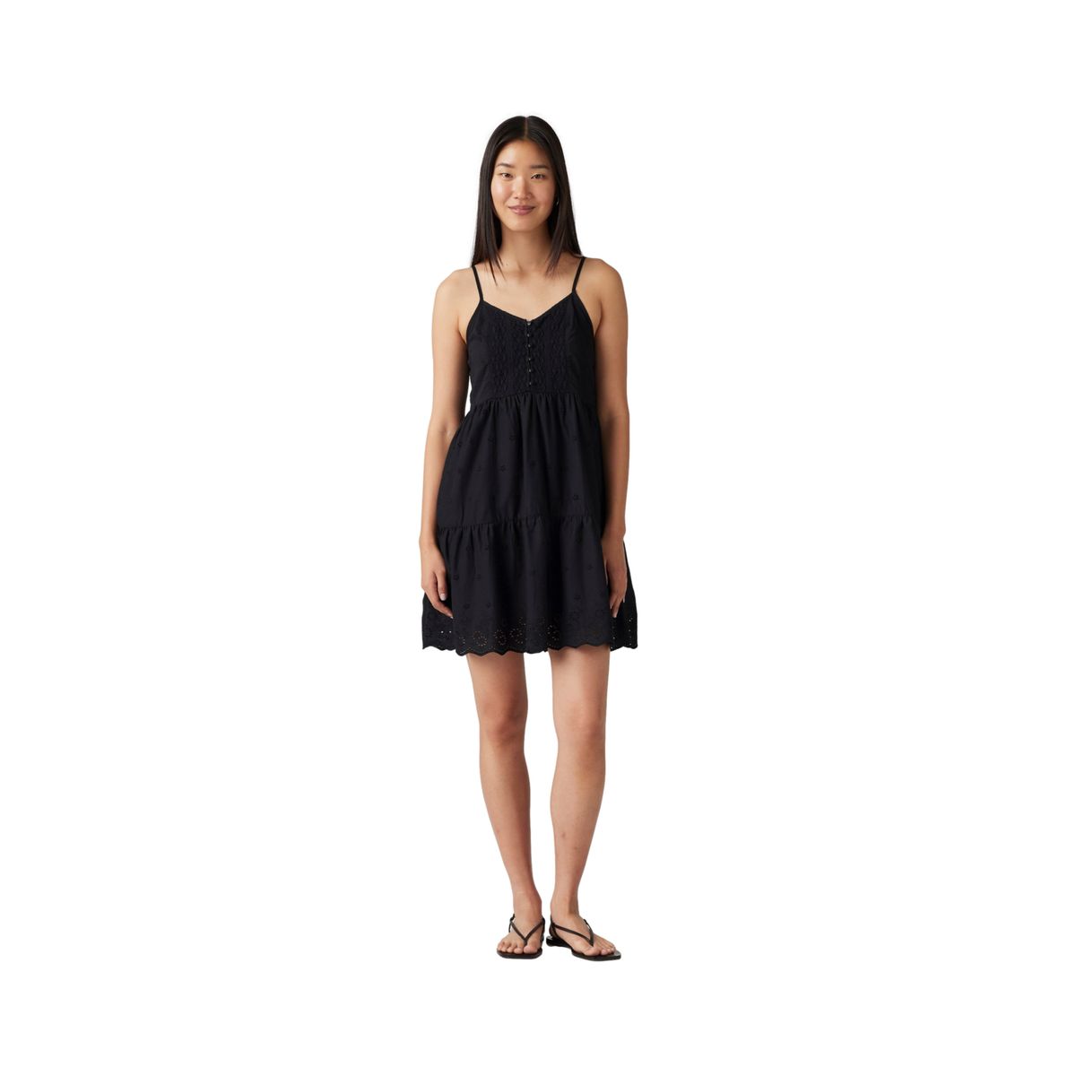 LEVIS - Vestido Mujer Cora Mini Dress Negro Levis