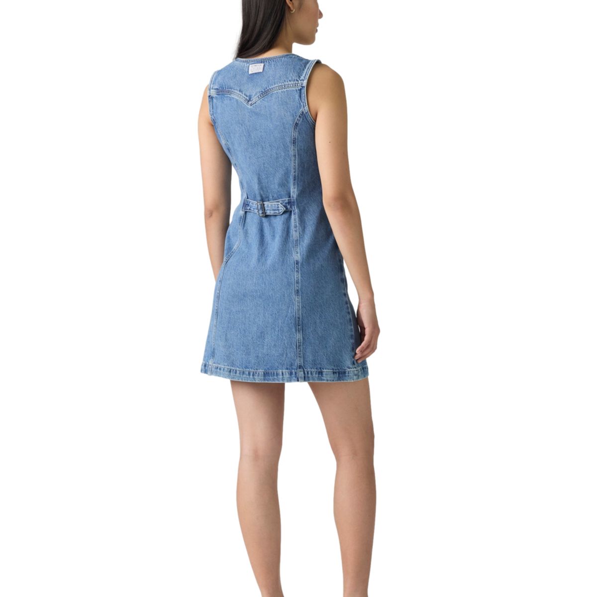 LEVIS - Vestido Mujer Vianna Vest Dress Azul Levis