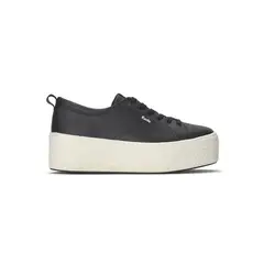 KEDS - Zapatilla Cuero Mujer Skyler Leather Negro