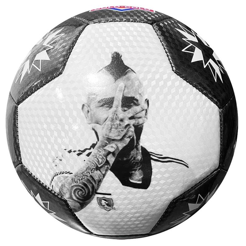 COLO COLO - Balón Colo Colo Negro Arturo Vidal