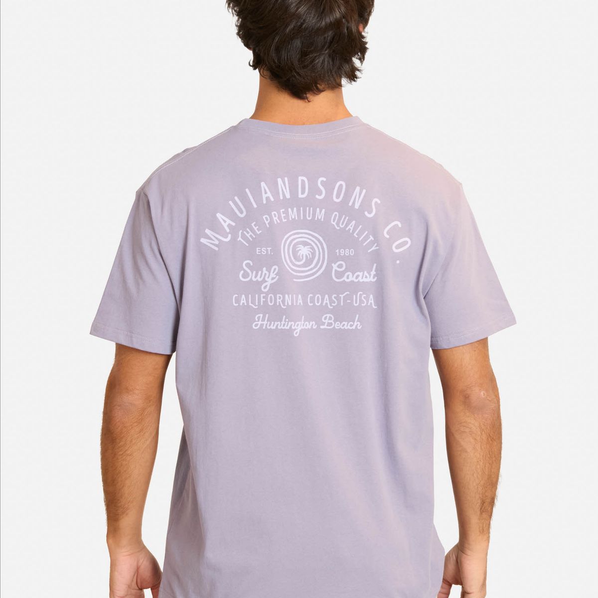 MAUI AND SONS - Polera MC Tivarix Morado Hombre Maui And Sons - Morado