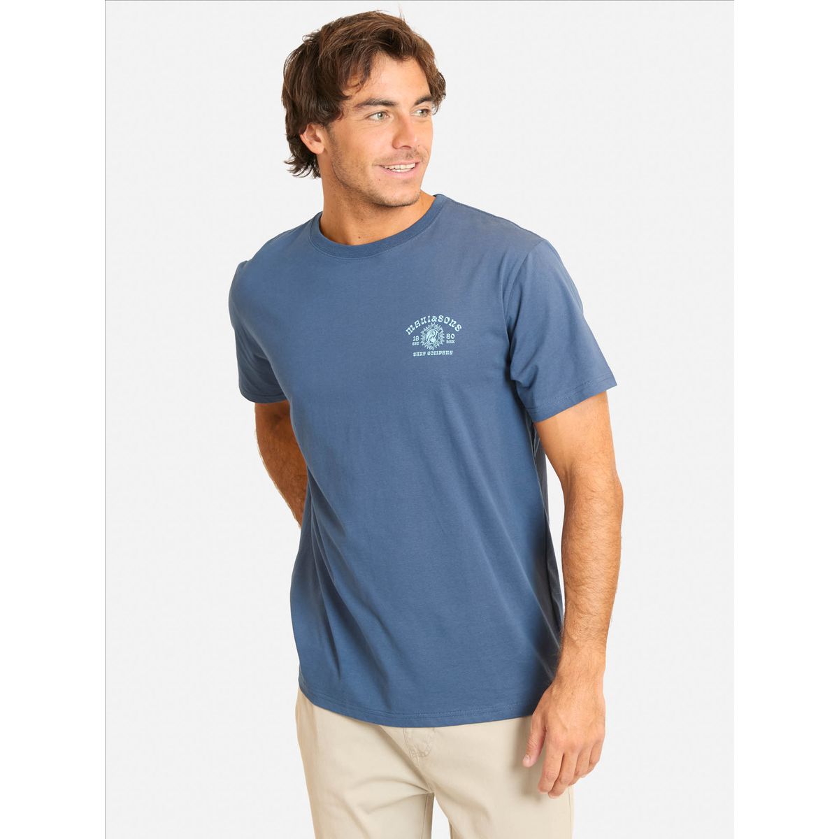 MAUI AND SONS - Polera MC Jacinta Celeste Hombre Maui And Sons - Celeste