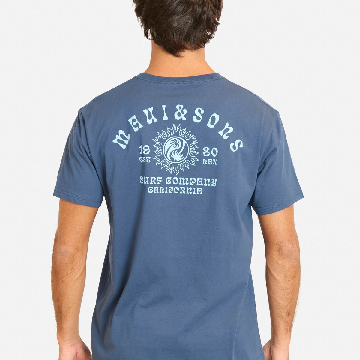 MAUI AND SONS - Polera MC Jacinta Celeste Hombre Maui And Sons - Celeste
