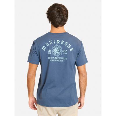 Imagen 2 del producto Polera MC Jacinta Celeste Hombre - Celeste