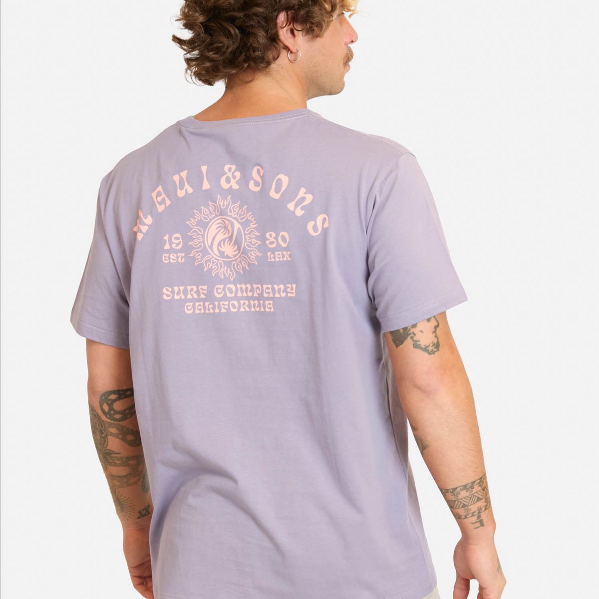 MAUI AND SONS - Polera MC Rexodu Morado Hombre Maui And Sons - Morado