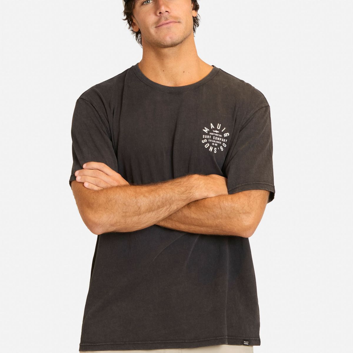MAUI AND SONS - Polera MC Cokite Negro Hombre Maui And Sons - Negro