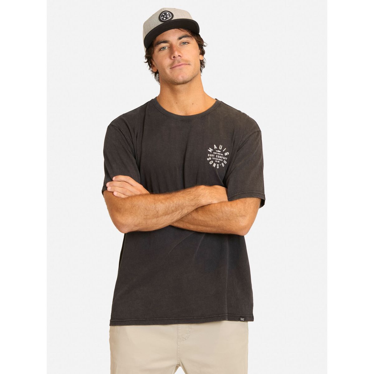 MAUI AND SONS - Polera MC Cokite Negro Hombre Maui And Sons - Negro