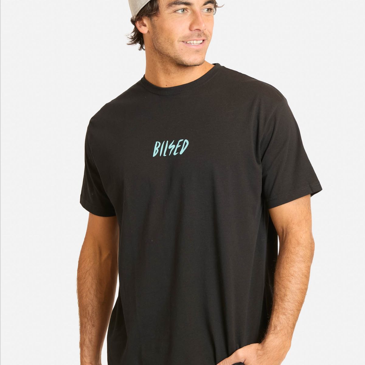 MAUI AND SONS - Polera MC Fiwic Negro Hombre Maui And Sons - Negro