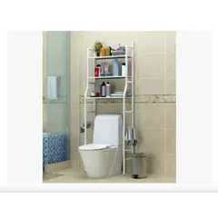 GENERICO - Estante Mueble Organizador De Baño 3 Niveles Repisa Color Blanco
