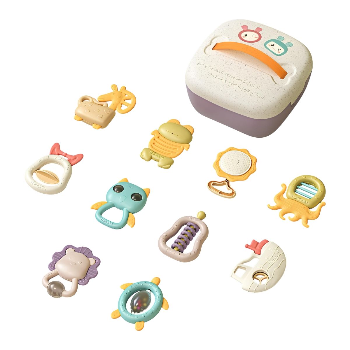 LUBABYCAS - Mordedores Juguetes Sensoriales Educativos TM146 LuBabycas