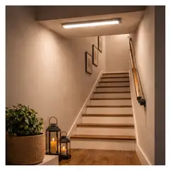 GENERICO - Barra LED Sensor - Recargable / USB / Luz Fría / 46 cm de Largo