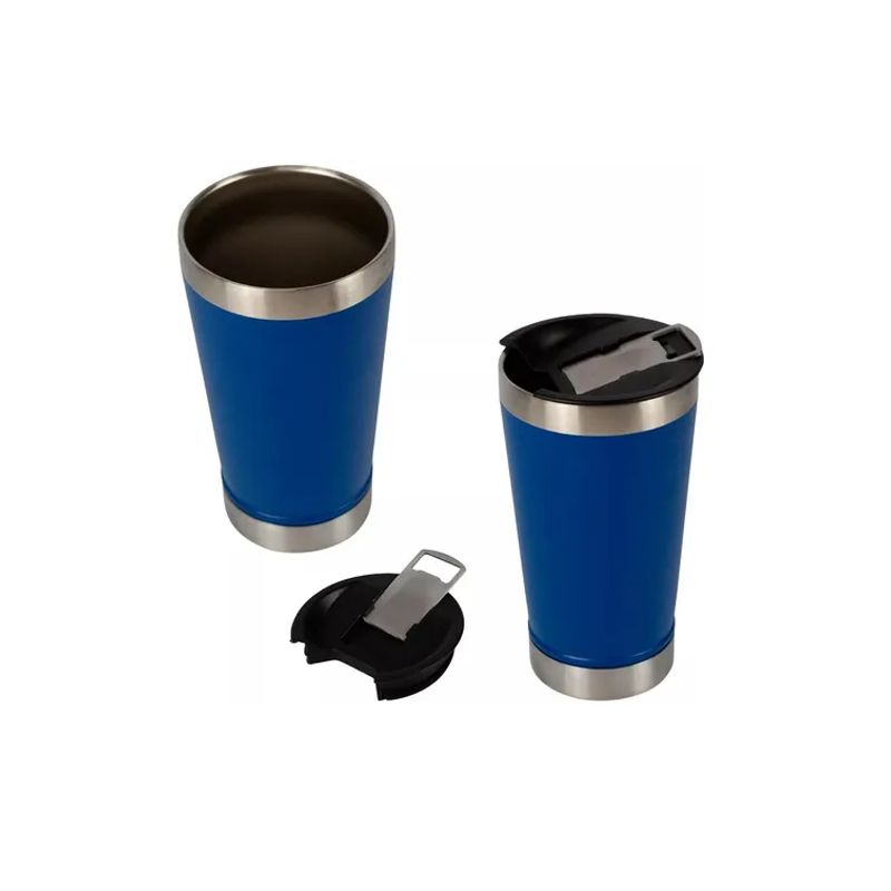 GENERICO - Vaso Térmico Acero Bebidas Frías  Calientes