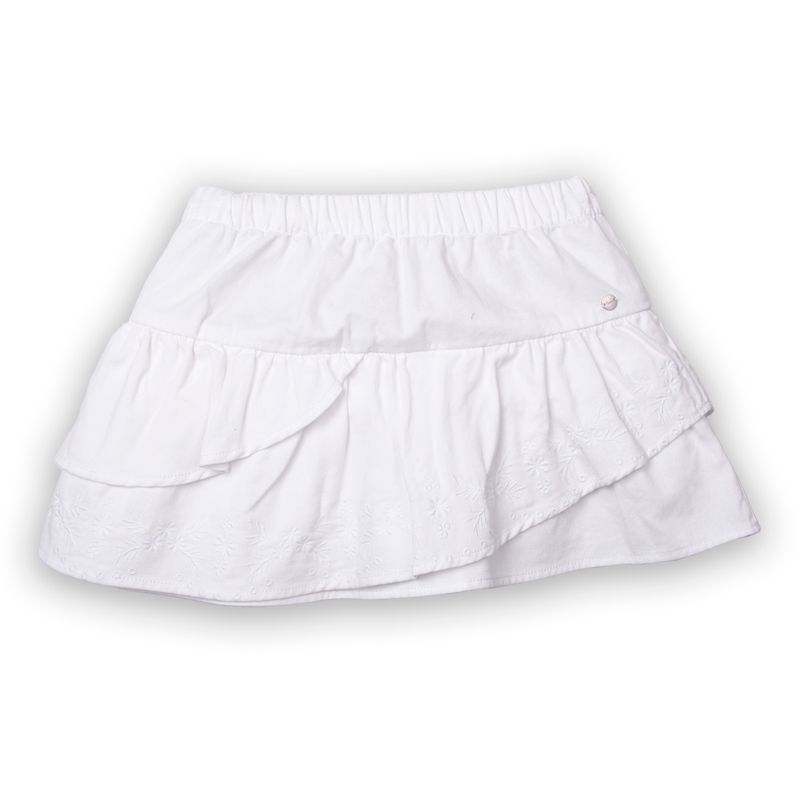 PILLIN - Falda Niña Blanco Pillin PVC737-25BCO2 - Blanco