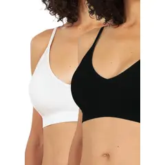 KAYSER - Pack 2x sosten Peto P225.151 NEG - Negro - XXL