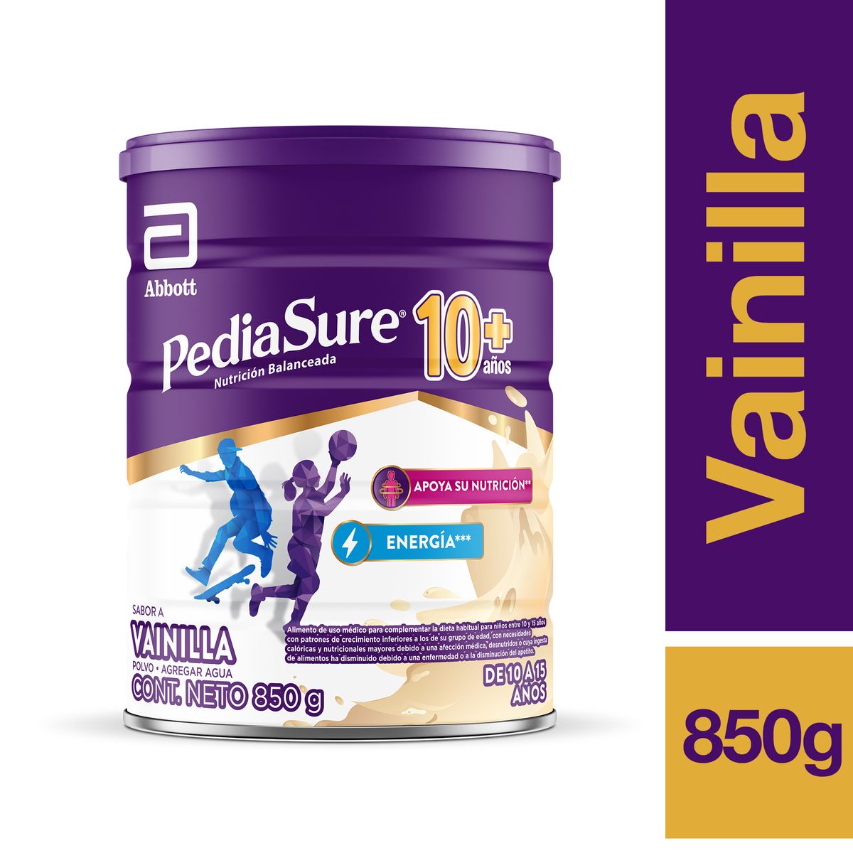 PEDIASURE - Pediasure 10+ Vainilla 850g