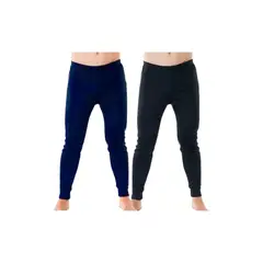 LOOK SHOP - Pack 2 Calzoncillos Largo Térmico Hombre Forro Interio Polar 615