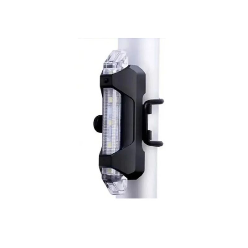 GENERICO - Linterna recargable Super Led Beacon para bicicleta