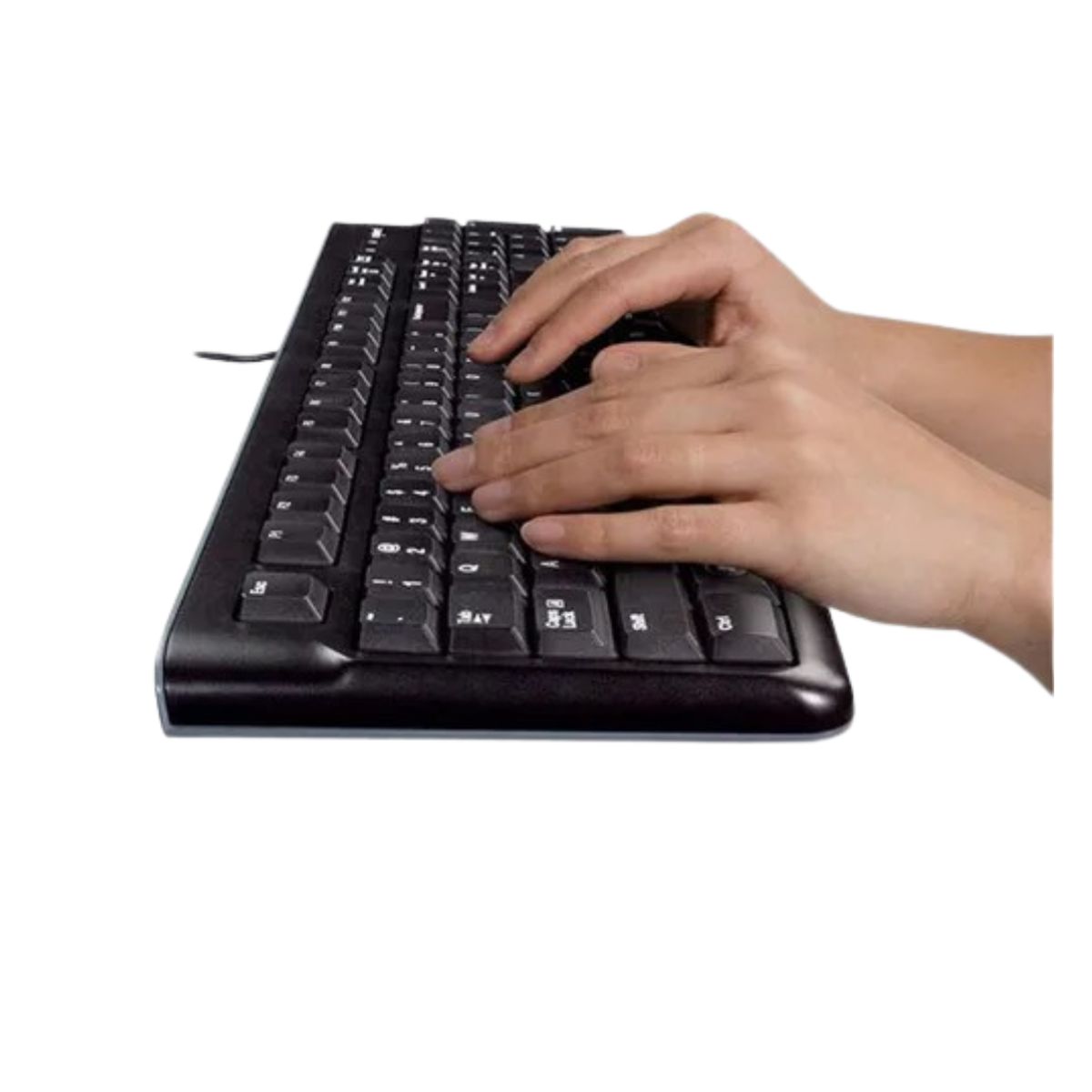 LOGITECH - KIT TECLADO + MOUSE USB LOGITECH MK120 NEGRO