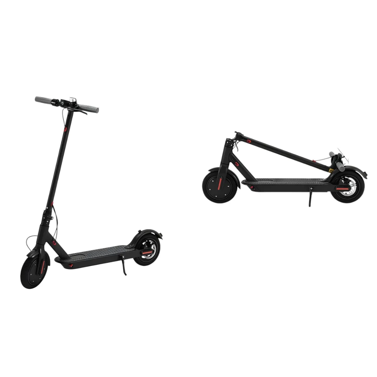 LUBABYCAS - Scooter Adulto Eléctrico Con APP Plegable 30KM Negro Speed