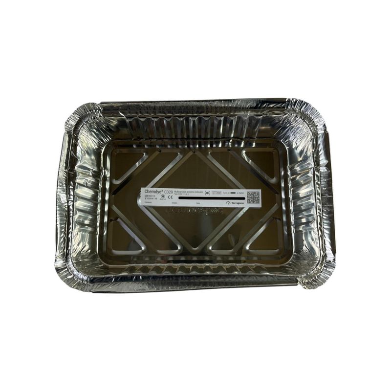 PRIMUS - Bandeja Aluminio Esterilizada C30 14 x 19 cm Pack 10 Unidades
