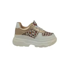 HERIEL - Zapatilla Blanca Print Mujer