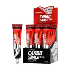 NUTREND - CARBO SNACK GEL + CAFEINA EN TUBO 50GR 12 UNIDADES COLA -